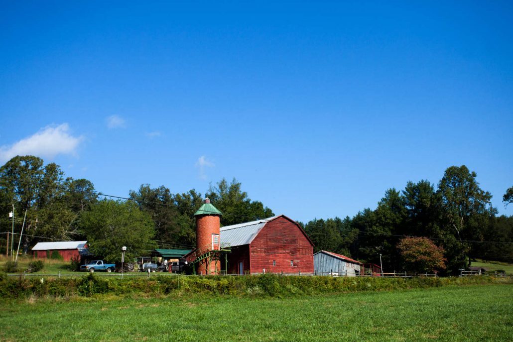 John McEntire's farm in Old Fort, North Carolina