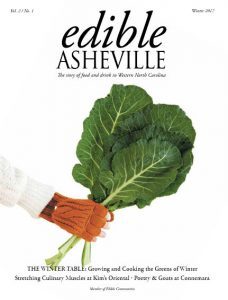 Edible Asheville Winter 2017 cover
