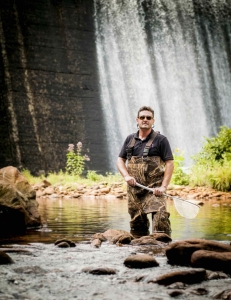 Wes at Sunburst Trout